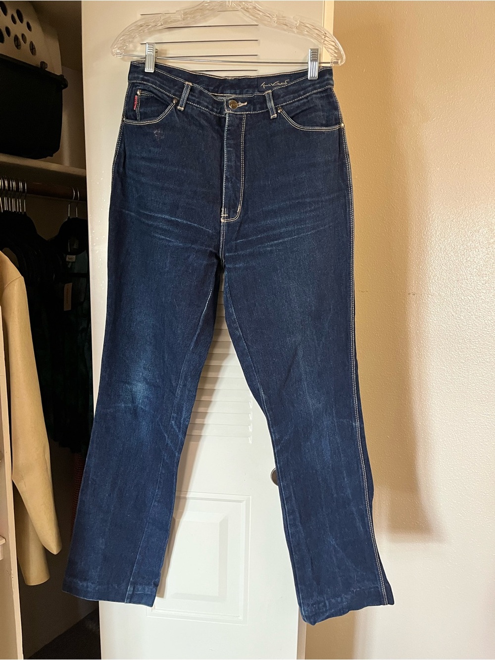 Gloria Vanderbilt Navy Blue Denim Jeans